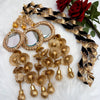 Black & Gold Mirror Paranda